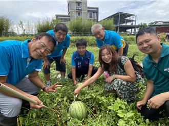 溪海西瓜季開跑！桃園跨域農遊結合捷運 從產地到餐桌展農村魅力