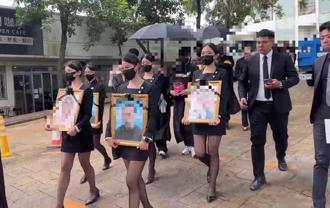 丰原王家5口告别式！ 警方到场致意：报告侦办进度