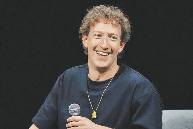 Meta执行长祖克伯。图／美联社