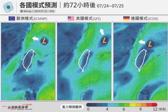 準范斯高颱風進逼！最新各國模擬路徑曝