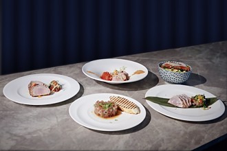 爸爸真鲔大！台中港酒店推「鲔鱼解体秀」 从冷盘吃到主食