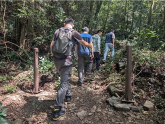 台中谷關七雄設人員流量計數器 掌握登山健行乘載量
