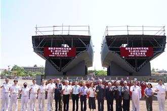 2艘新型巡緝艇今安龍 最高時速55km實現輕量化