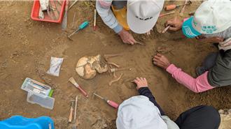 台南大銃段觀光藝文區發現遺骸 疑是清代至日據時期墓葬