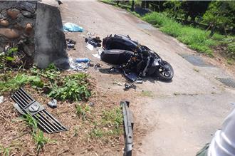 2車碰撞害騎士撞水泥護欄　通霄外籍男子重傷送醫