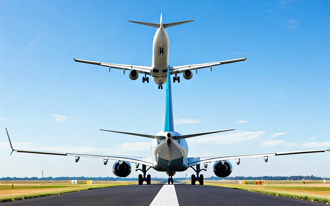 墨西哥機場驚魂！區間客機搶跑道降落 差點壓在737身上 