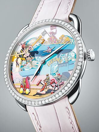 愛馬仕工藝表 駿馬馳騁腕間