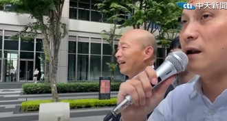  影》挺反罷！陪葉元之車掃親授秘訣 韓國瑜吐一句全場笑翻