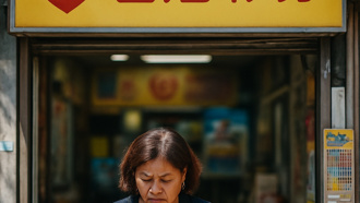 熟客進門直奔廁所！台中彩券行女店員驚見他倒地身亡 