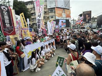 台中大罢免造势传首件未申请空拍遭取缔案　警吁选前之夜勿触法