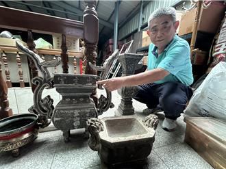 屏東潮州三山國王廟老照片展登場 意外尋獲神座下古物增添多元性