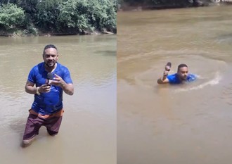 記者下水報導「感覺碰到手」 真找到失蹤少女屍體