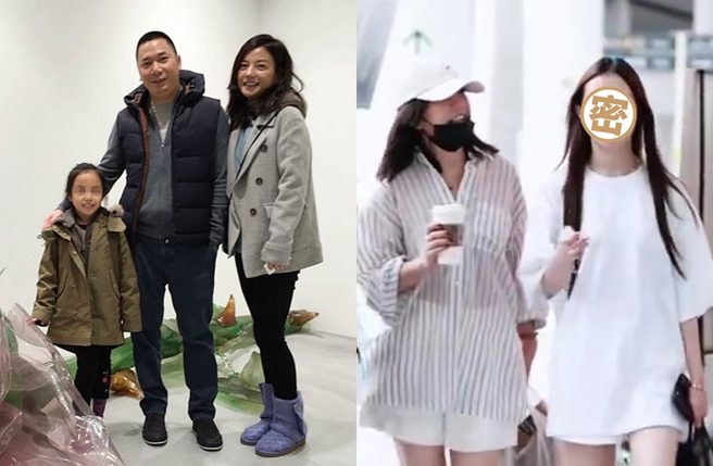 趙薇15歲女兒小四月近照曝光。（圖／翻攝自微博）