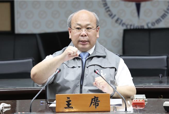 圖為中選會副主委陳朝建。(姚志平攝)