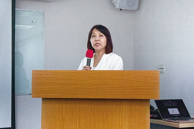 勝德發言人賴麗明。圖／楊絡懸