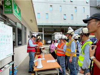 桃園模擬化骨水管線洩漏演練   強化廠方與消防人員應變能量