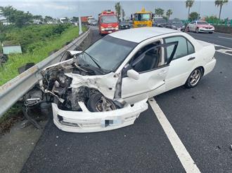 8旬翁開車上國3後「當場大迴轉」逆向   慘挨撞顱內出血  