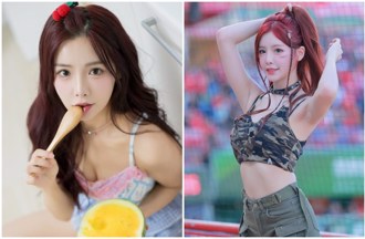 紅髮辣妹街頭洩傲人S曲線 萬人暴動一看竟是「啦啦隊新有菜」