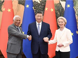 中歐領導人會晤達成重要共識   就分歧議題闡明立場
