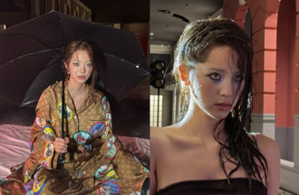 歐陽娜娜清純妝容大改 罕挑戰「冰藍眼影造型」冷豔反差圈粉