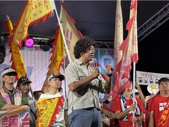 沈伯洋壓軸登場挺罷免！盼「決戰中台灣」 讓台中做台灣領頭羊