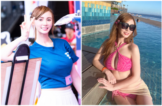 啦啦隊極品大隻馬 唱台語金曲「胸型上下彈」辣翻 歌聲卻慘翻車