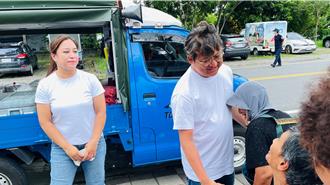 726大罷免》黃建賓、賴坤成夫婦檔現身投票   均喊：心情好