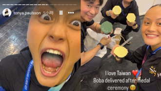 混血女将陈瑞安世大运夺牌 赛后秒嗑「1小吃」：爱死台湾了