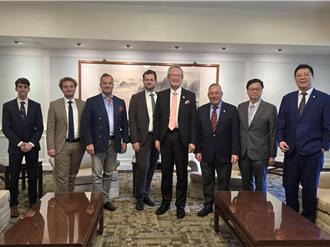 接見歐洲議會議員  吳志中：台商對中國投資比例降至7％