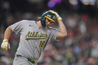 MLB》比完全打擊更猛！運動家菜鳥「6支6」「4響炮」暴打太空人