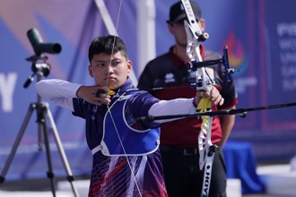 德國世大運》加射10分險勝 湯智鈞奪射箭反曲弓男單金牌