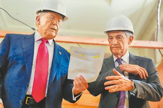 視察工程 川普舌戰鮑爾 激烈攻防