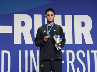 德國世大運》中華第5金！「台大學霸」丁彥宸奪下羽球男單金牌