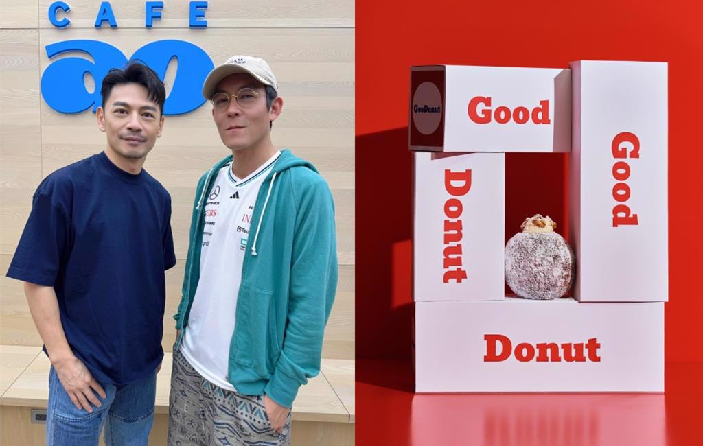 阿Ken創業甜甜圈攜手陳冠希跨品牌合作，掀起排隊代購潮。（圖／品牌提供）