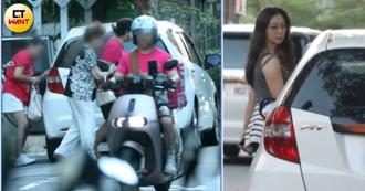 直擊》周曉涵剛否認戀情　「大街被他緊摟」甜蜜藏不住