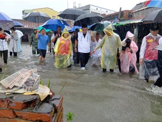 雲林水林淹爆！張麗善勘災 蔣萬安跨縣市伸援手