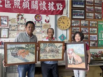 7旬素人畫家轉行不轉志！從西遊記到盧秀燕 畫啥都活現