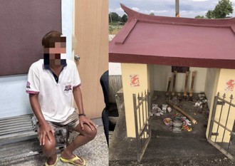 神明出手？彰化狂男砸5宮廟 順澤宮落網喊「惡鬼纏身」