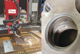 瀚泰 引進2萬瓦雷射斜口切割機