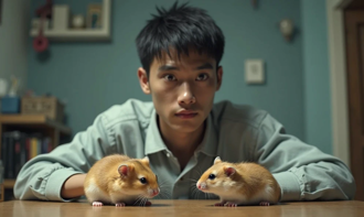 男子心情不好虐殺倉鼠！ 「1隻斷尾、1隻切碎」還拎屍體求診