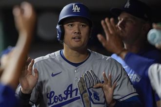 MLB》大谷致勝二壘打、山本7局好投 道奇擒紅人止敗