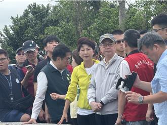 台南後壁淹慘！卓榮泰南下勘災誓言：錢、工程、工法全到位