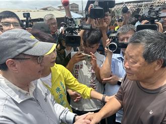 台南淹水慘！卓榮泰親勘災 承諾商家加碼補助1萬
