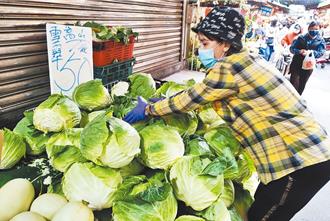 颱风豪雨夹击北市菜价涨9％！北农曝回稳时程