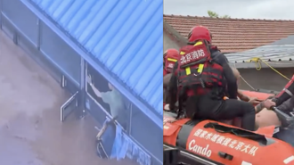 影》北京暴雨养老院遭洪水包围   「老人无助趴窗求援」画面网揪心