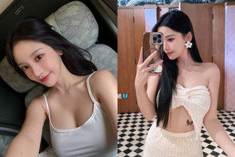 蔡瑞雪喝喜酒深V炸出事業線！「下半身透視戰袍」全場驚呆