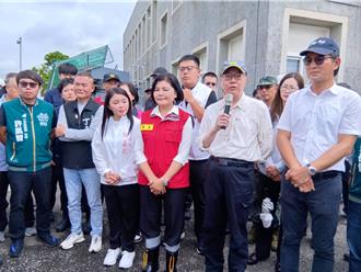 卓揆云林勘灾推「6年千亿治水预算」  直言：政府不能是啦啦队