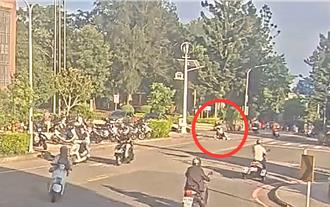 金門女走斑馬線遭機車衝撞倒地！ 騎士恐遭重罰並扣照1年