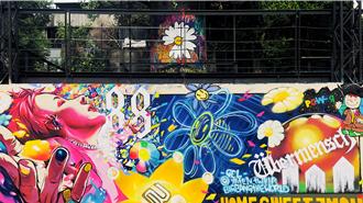 藝術家傅星翰西門町打造應援塗鴉牆 成品超狂「GD本人親自按讚」