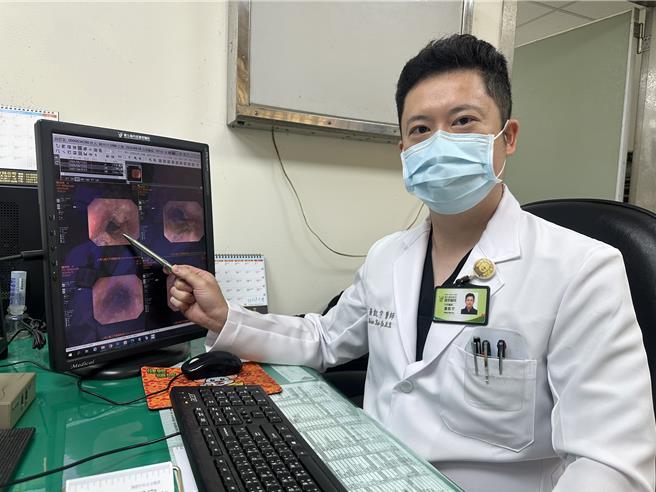 豐原醫院胸腔外科主治醫師蕭凱宇。（院方提供／李京昇台中傳真）